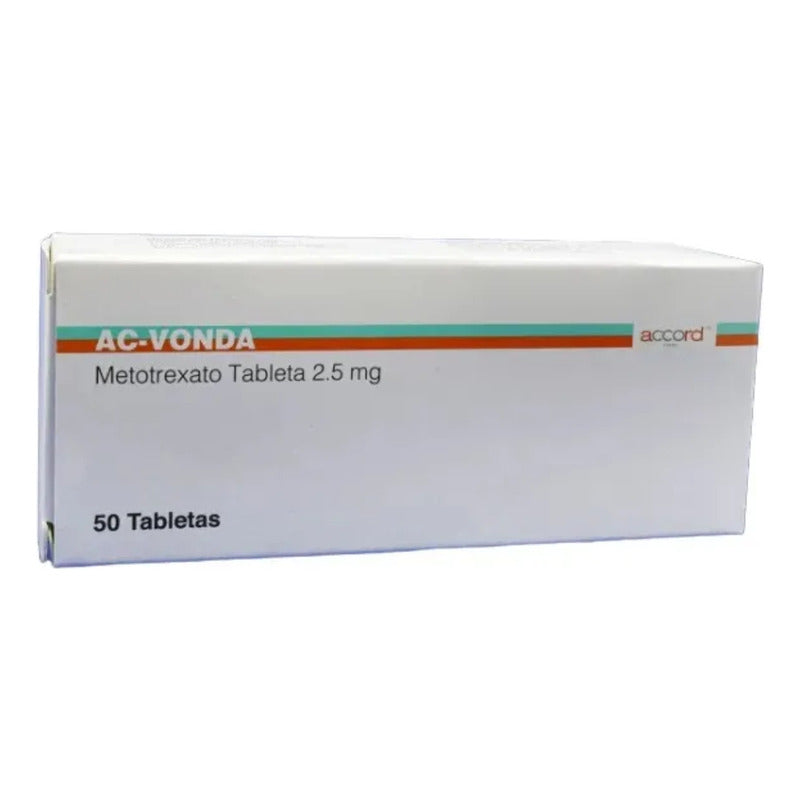 Ac Vonda Metotrexato 2.5 Mg Con 50 Tabletas