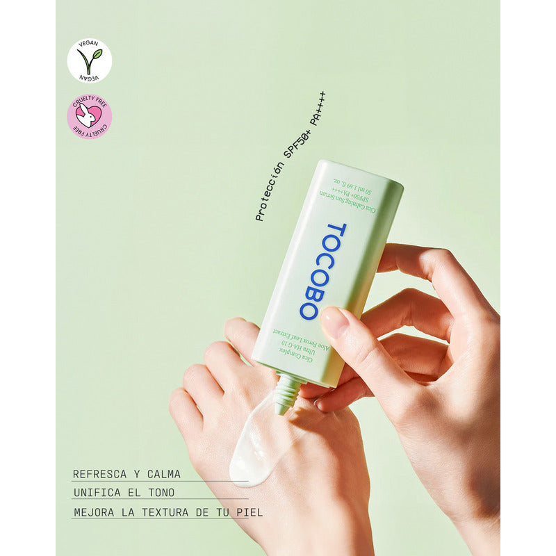 Tocobo Cica Calming Sun Serum Spf50+ Pa++++ Bloqueador Solar