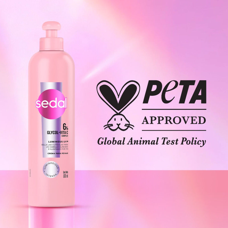 Crema Para Peinar Luminous Uv 300 Ml Sedal