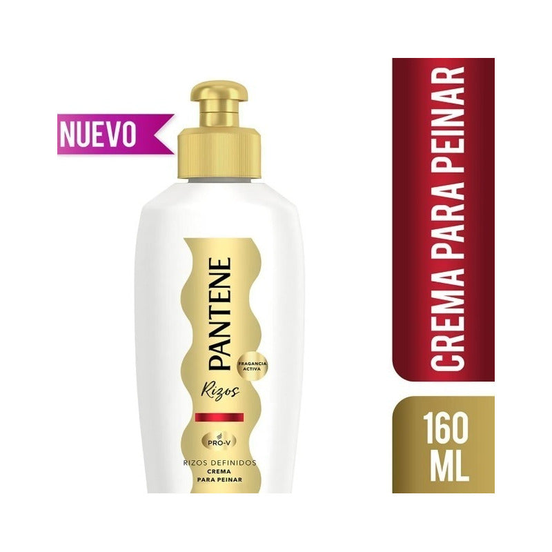 Crema Para Peinar Pantene Rizos Definidos 160ml