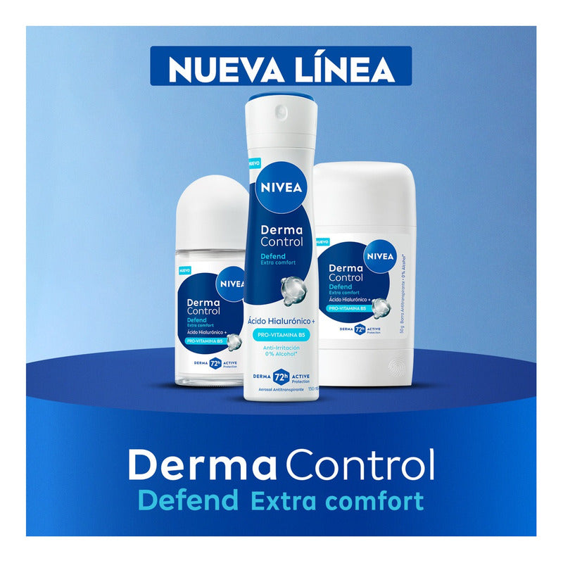 Nivea Desodorante Derma Control Defend Women 50ml Neutra