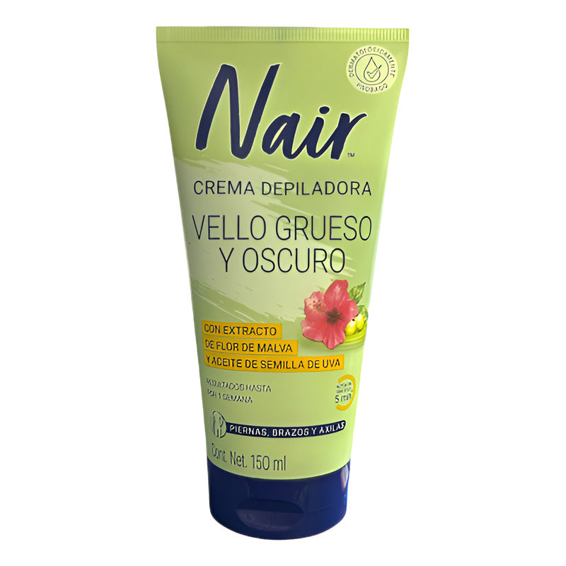 Crema Depilatoria Nair Vello Grueso Y Oscuro Corporal 150 ml