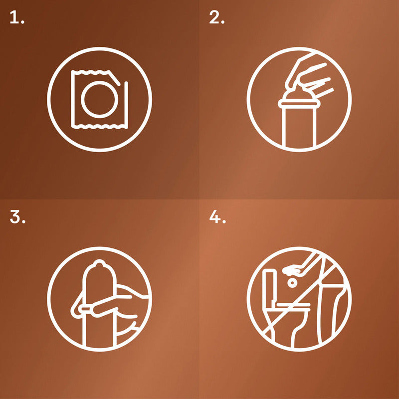 Sico® Play Mix, Condones Texturizados Sabor Chocolate, 3 Pz