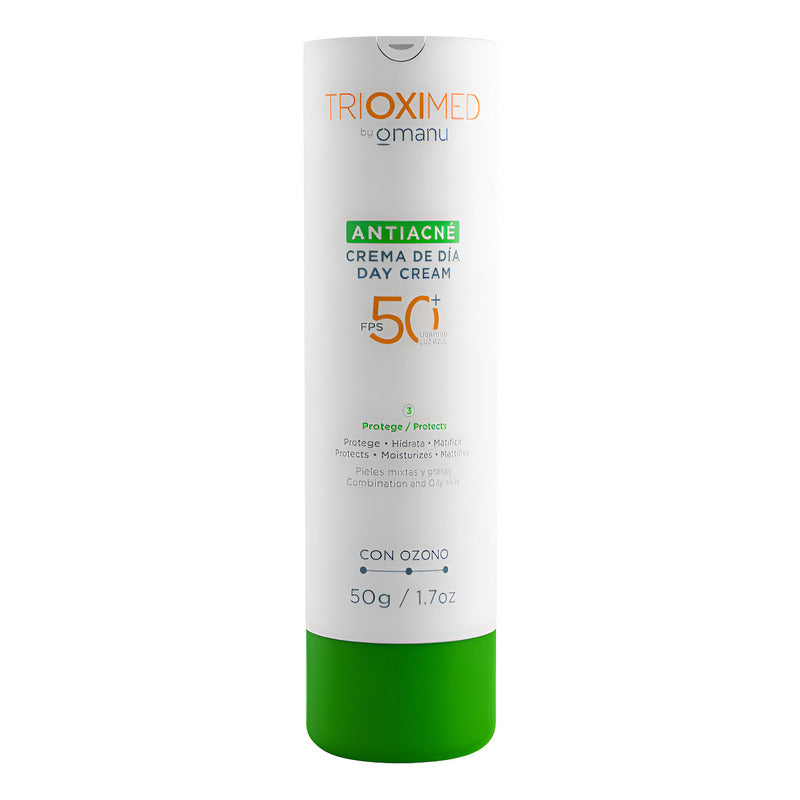 Antiacné Crema De Día 50 G - Trioximed By Omanu Día Grasa