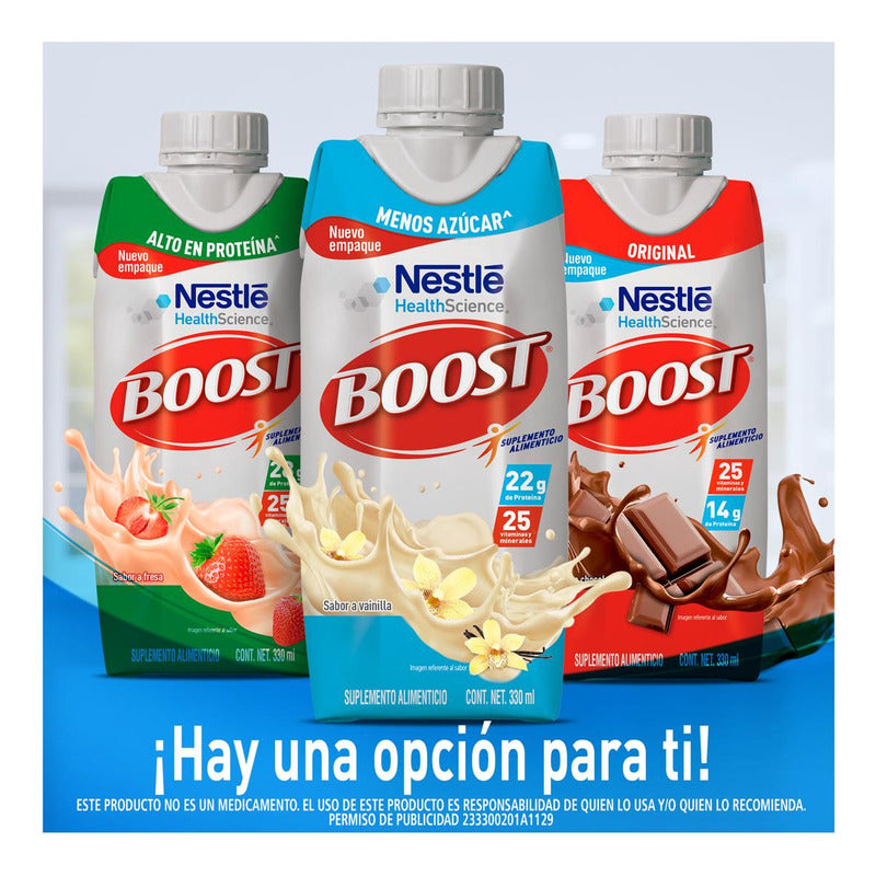 Suplemento Líquido Boost 330 Ml Nutricional