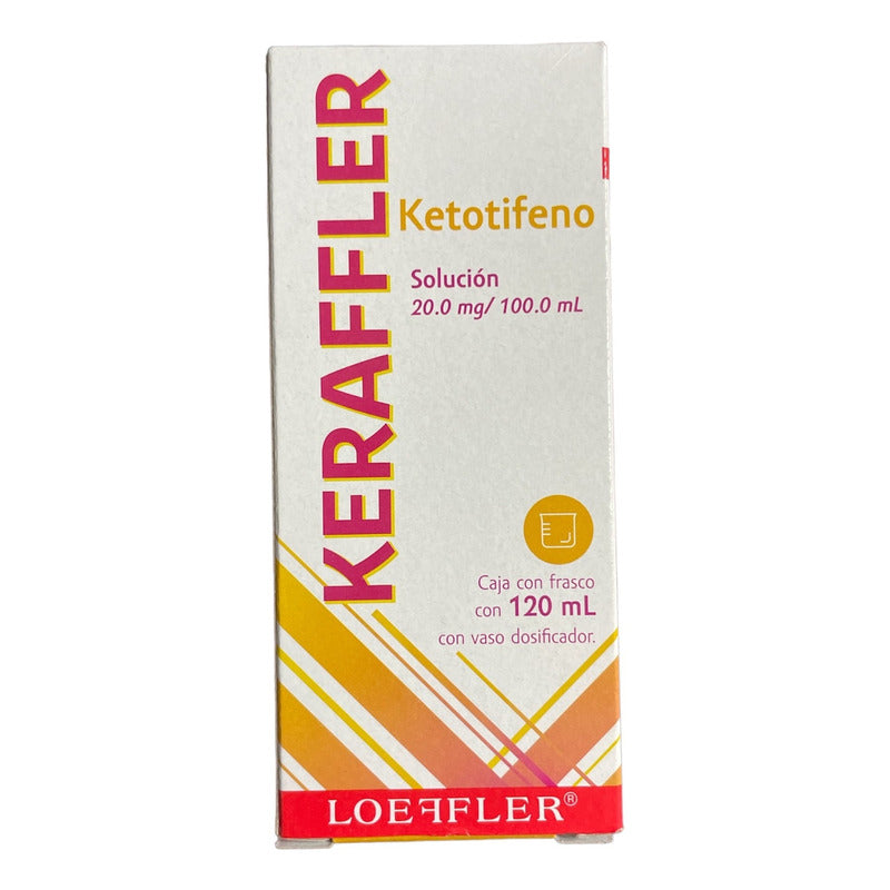 Keraffler Ketotifeno Solución Frasco Con 120ml