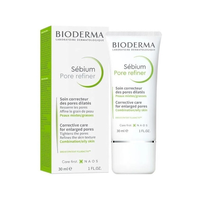 Bioderma Sébium Pore Refinador De Poros Dilatados Crema 30ml Día Grasa/mixta