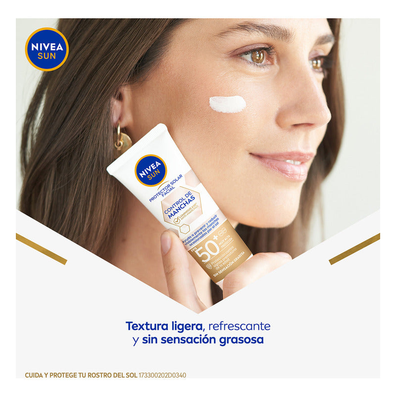Nivea Sun Protector Solar Control De Manchas Fps 50 + 40 Ml