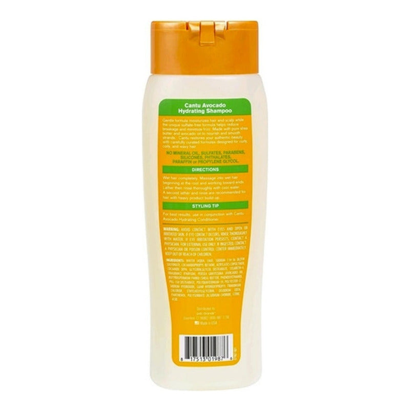 Shampoo Cantu Aguacate Hidratante Y Manteca De Karité 400ml