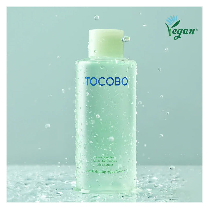 Tocobo Cica Calming Aqua Toner Tónico Calmante Facial Todo Tipo De Piel Día/noche