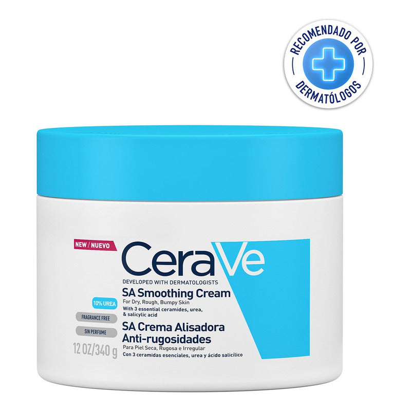 Cerave Crema Alisadora Con Ácido Salicílico | Suaviza Rugosidades En Piel Seca