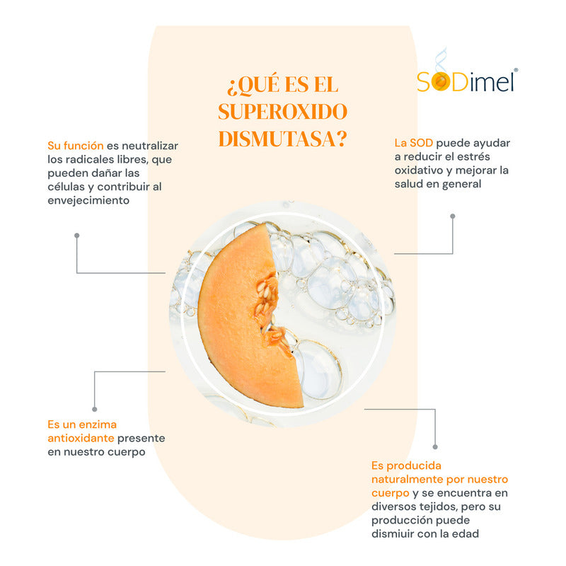 Serum Antioxidante Sodimel Sp De Farmapiel Día/noche 30g Con Superoxido Dismutasa Previene El Envejecimiento Prematuro Por Los Radicales Libres Protección Contra Rayos Uv Y La Contaminación Antiedad