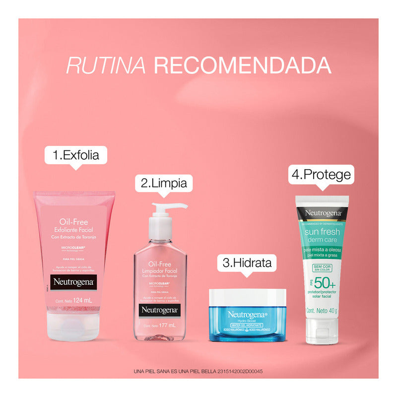 Exfoliante Facial Neutrogena Oil Free Toronja 124 Ml