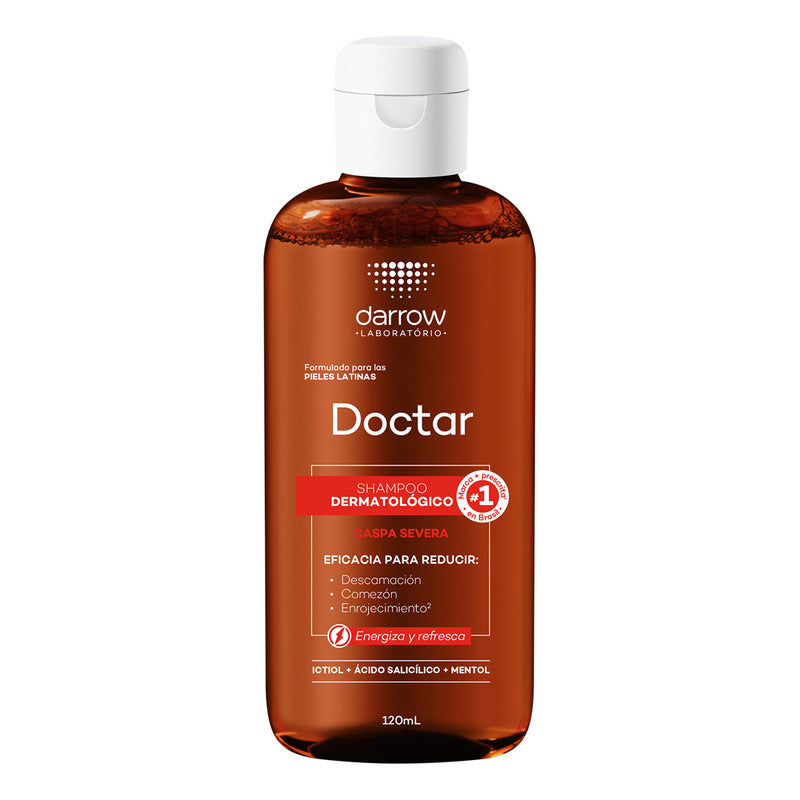Doctar Shampoo Dermatológico 120ml Anticaspa Severa Sin Sulfatos