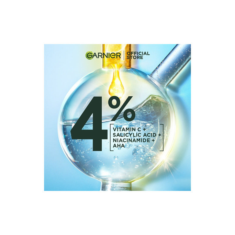 Serúm Garnier Express Booster 4% 30ml - Piel Con Tendencia Al Acné - Día/noche