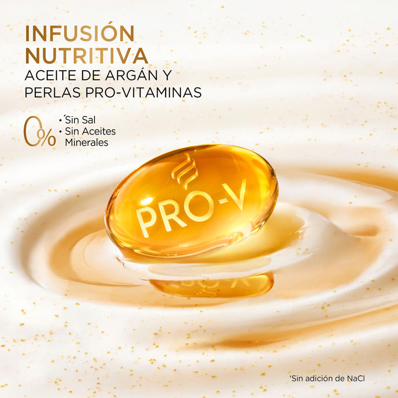 Mascarilla Para Cabello Pantene Repara, Protege Y Antifrizz Con Aceite De Argán 300 Ml