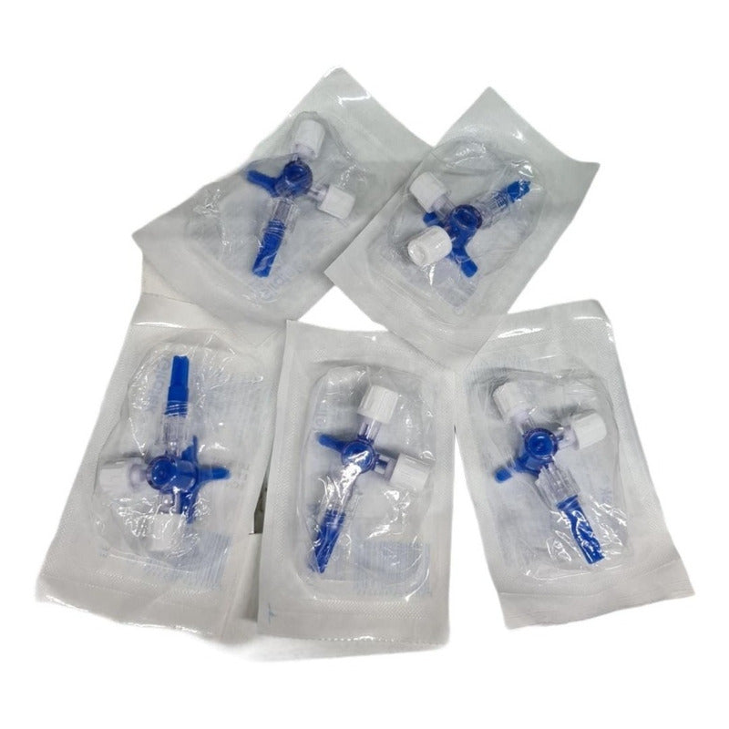 Giratek Llave De 3 Vias Estéril Paquete Con 5 Piezas