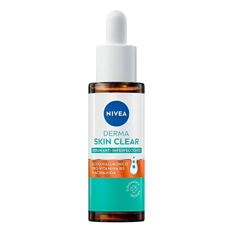 Nivea Derma Skin Clear Sérum Anti-imperfecciones 30ml Día/noche Todo Tipo De Piel
