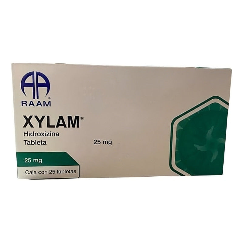 Xylam Tableta 25 Mg, 25 Tabletas - Laboratorio Raam De Sahuayo, S.a. De C.v.