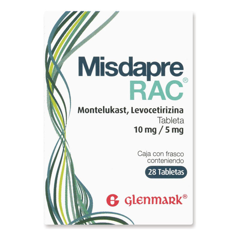 Misdapre Rac Tabletas 10 Mg/5 Mg, 28 Tabletas