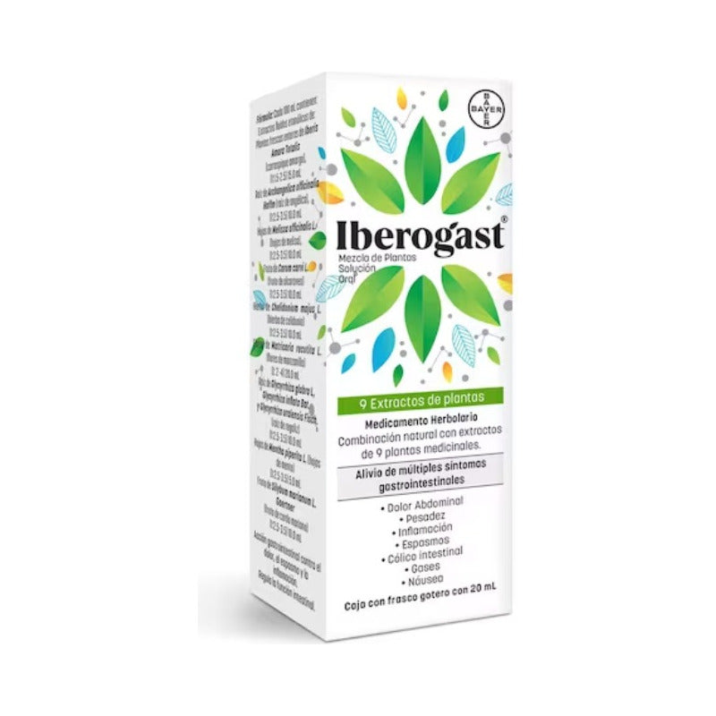 Iberogast Mezcla De Plantas Solucion Oral 20ml