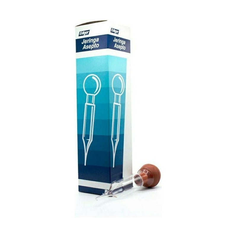 Jeringa Asepto Edigar Cristal 30 Ml