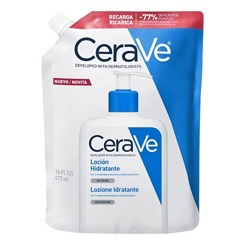 Recarga Loción Cerave Hidratante 473 Ml Neutra