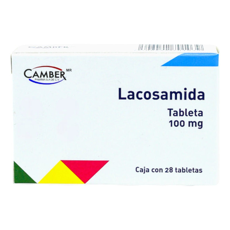 Lacosamida 100 Mg C/28 Tabletas Camber