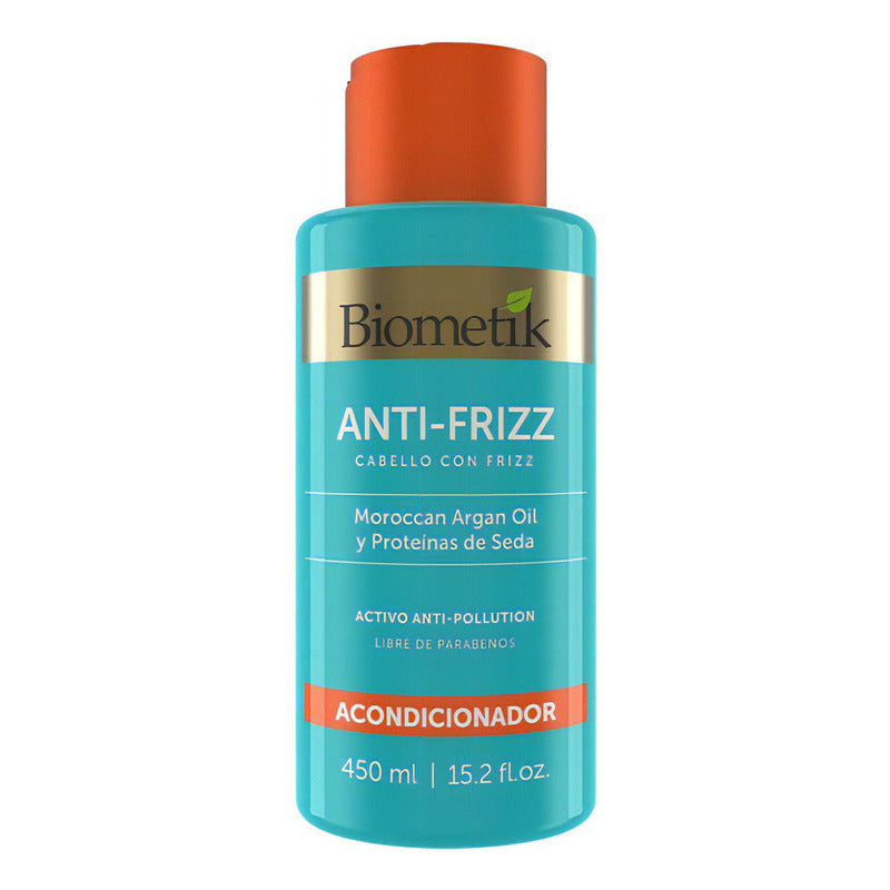 Acondicionador Biometik Anti Frizz Argan 450ml