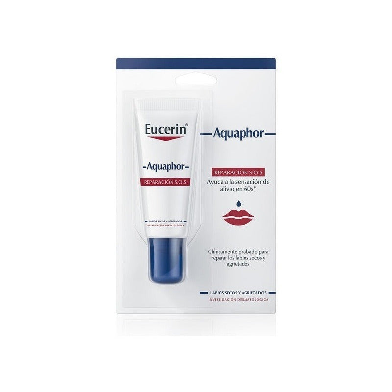 Protector Labial Reparador Eucerin Aquaphor Sos 10ml