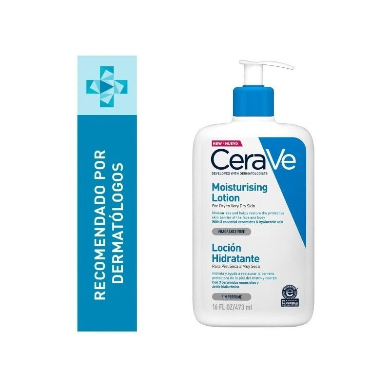 Cerave Loción Hidratante Para Piel Seca A Muy Seca 473ml