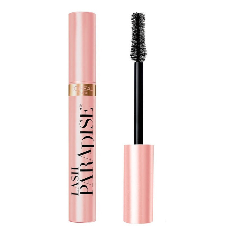 Máscara De Pestañas L'oréal Paris Voluminous Lash Paradise 8.281ml 8g Color Black 1 Unidad