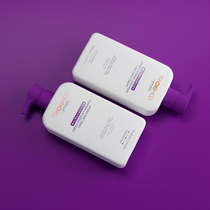 Microvárices Crema Piernas Cansadas Ozono 400 Ml -trioximed