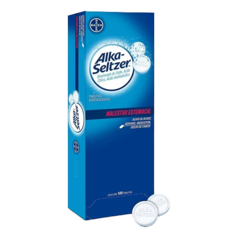 Pack Alka-seltzer 100tabs + Alka-seltzer Boost 10tabs
