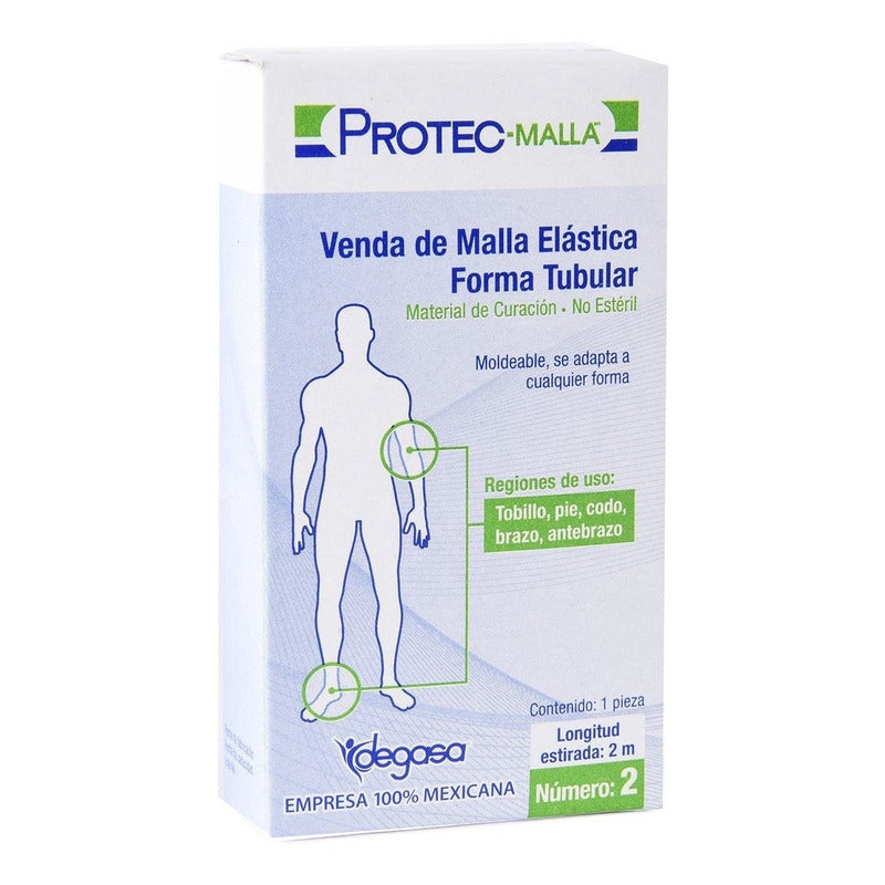 Malla Tubular No.2 ( Codo , Tobillo, Pie, Antebrazo)