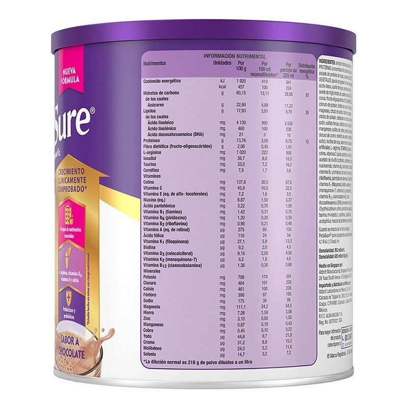 Suplemento Pediasure En Polvo 400g