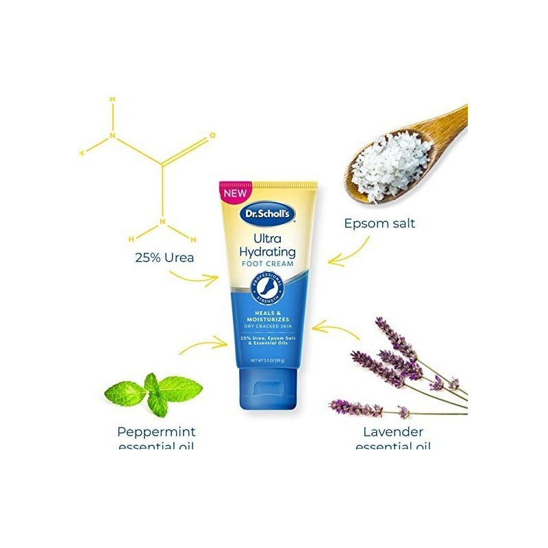 Dr Scholls Crema Ultra Hidratante Para Pies 99g