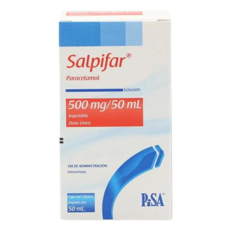 Pisa Paracetamol Iny 500mg/50ml Amp 50ml