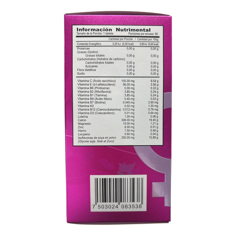 Suplemento Alimenticio Olnatura Just Isoflavonas 90tabs Na