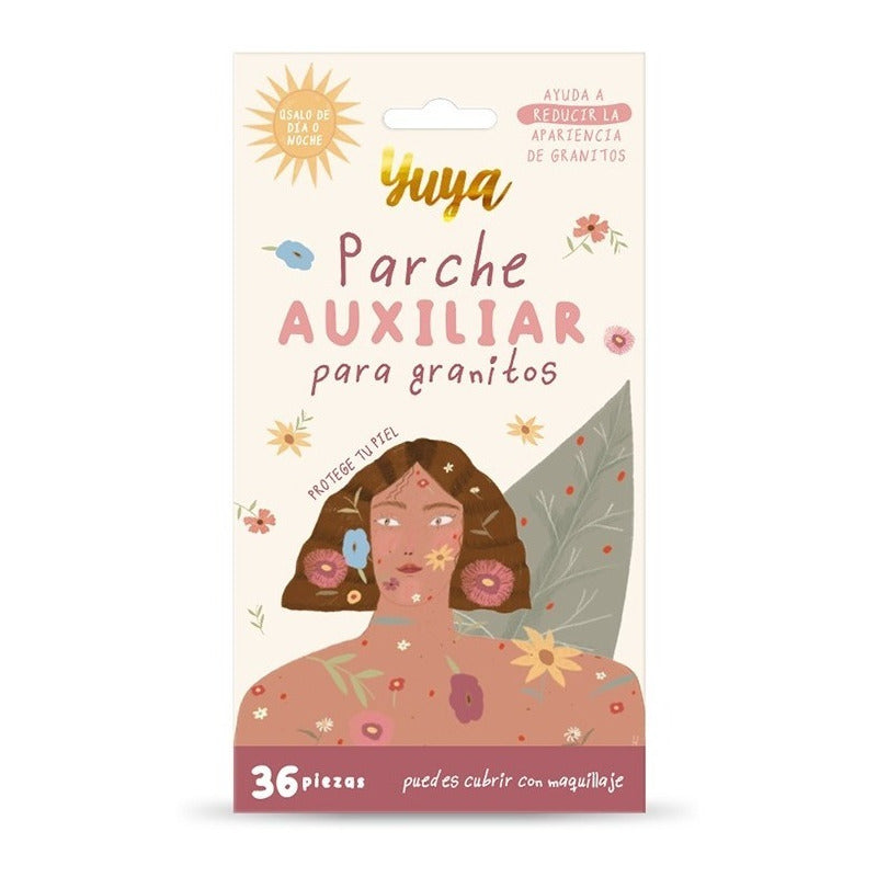 Yuya Pack 36 Parches Auxiliares Para Granitos Día Y Noche Todo Tipo De Piel