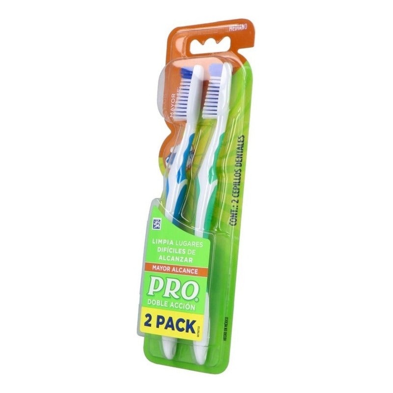 Oral B Pro Cepillo Dental Doble Acción Empaque 2x1 Precio Es