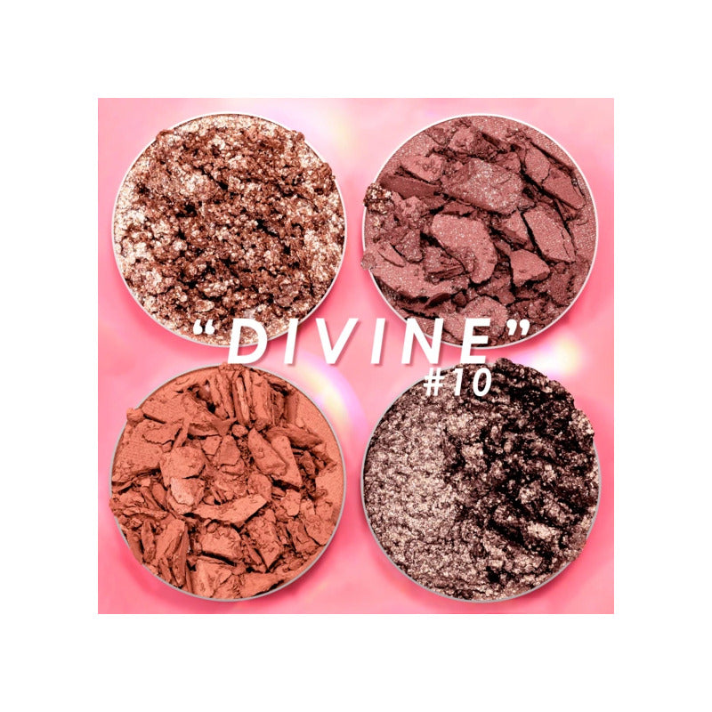 Pink Up Cuarteto De Sombras Para Ojos Glam 10 Divine
