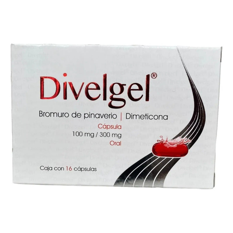 Divelgel Cápsula 100 Mg/300 Mg, 16 Cápsulas