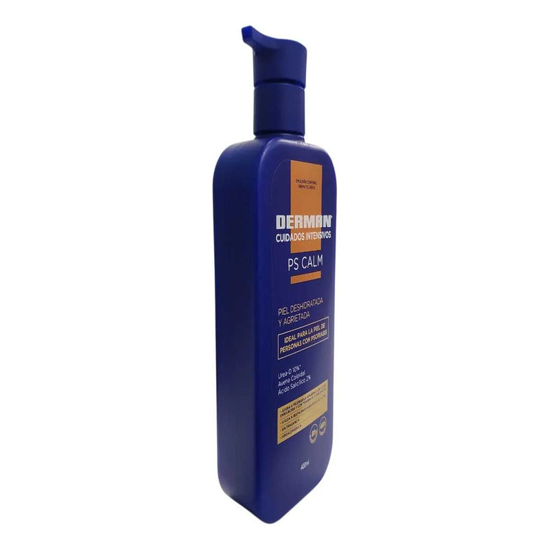 Derman Emulsion Corporal Ps Calm 400ml Todo Tipo De Piel Día/noche