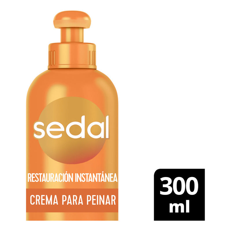 Sedal Crema Peinar 300 Ml Restauración Instantánea