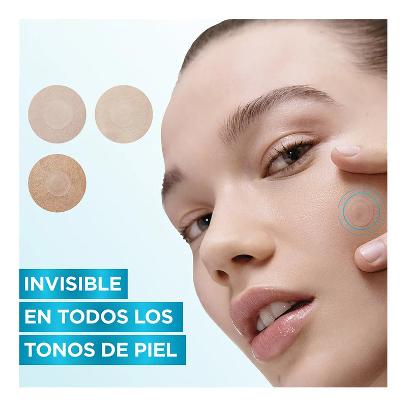 Garnier Pimple Patch Invisible 22 Pz Diferentes Tamaños - Todo Tipo De Piel - Día/noche