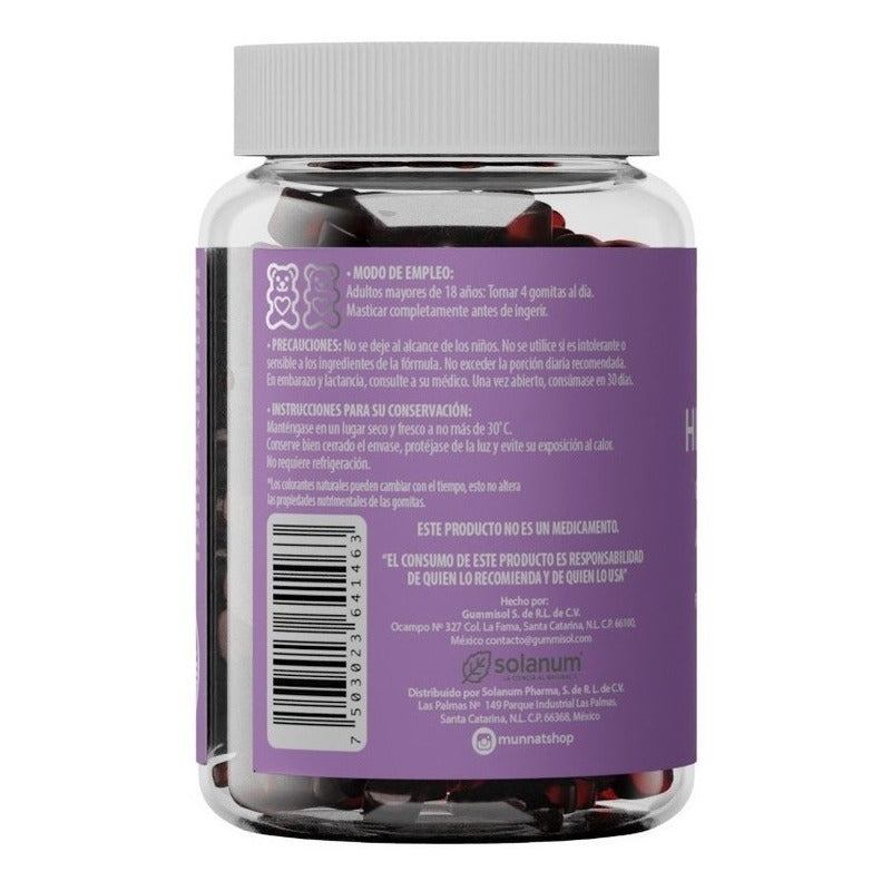 Belabear Ácido Hialurónico 60 Gomitas Frambuesa