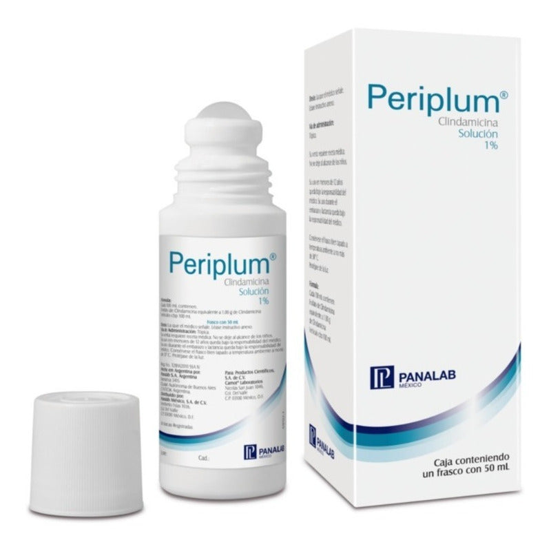 Periplum Clindamicina Solución 1% Tratamiento Del Acné