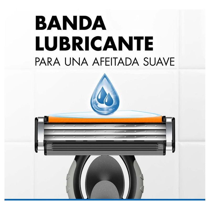 Rastrillo Sensor3 Más 4 Cartuchos Gillette