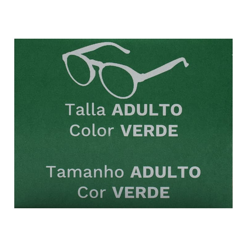 Mustela Lentes Solares Para Adultos Ovalado Verde Claro Gris Oscuro Verde Claro Verde Claro